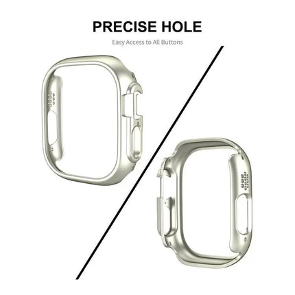 ENKAY 2-In-1 PC Case 9H Tempered Glass Apple Watch Ultra 49mm
