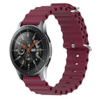 For Samsung Galaxy Watch 46mm / Wine Red