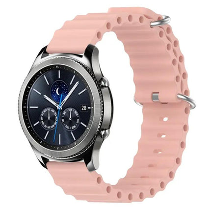 22mm Silicone Strap For Samsung Gear S3 Classic Frontier