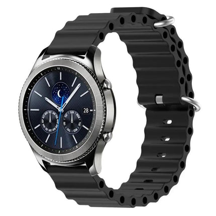 22mm Silicone Strap For Samsung Gear S3 Classic Frontier