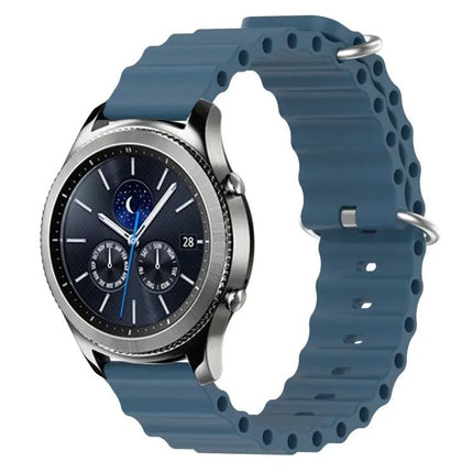 22mm Silicone Strap For Samsung Gear S3 Classic Frontier