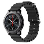 For Samsung Gear S3 Frontier / Black