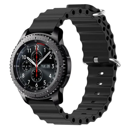 22mm Silicone Strap For Samsung Gear S3 Classic Frontier