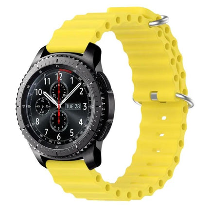 22mm Silicone Strap For Samsung Gear S3 Classic Frontier