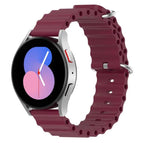 For Samsung Galaxy Watch 5 40mm / Wine Red