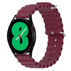 For Samsung Galaxy Watch 4 44mm / Wine Red