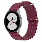 For Samsung Galaxy Watch 4 40mm / Wine Red