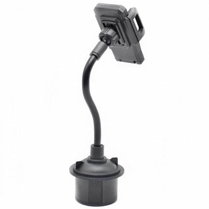 X032 Car Cup Phone Holder Mount No Shake For Easy Access - black adjustable 360° rotatable cup holder phone mount with extendable base
