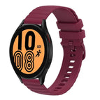 For Samsung Galaxy Watch4 40mm/44mm / Wine Red
