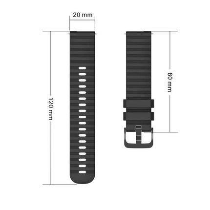 20mm Silicone Watch Band For Samsung Galaxy Watch 41/40mm