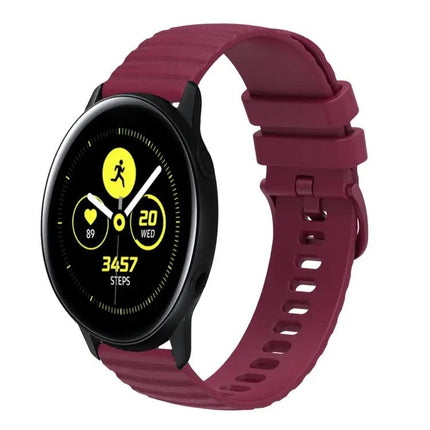 20mm Silicone Watch Band For Samsung Galaxy Watch 41/40mm