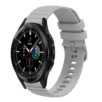 20mm Silicone Wavy Dotted Watch Band for Samsung Galaxy