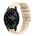 For Samsung Galaxy Watch4 Classic 42mm/46mm / Starlight Color