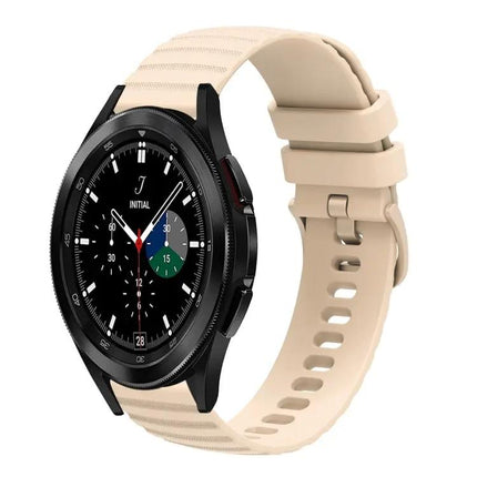 20mm Silicone Wavy Dotted Watch Band for Samsung Galaxy