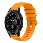 For Samsung Galaxy Watch4 Classic 42mm/46mm / Amber yellow