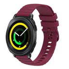 For Samsung Galaxy Gear Sport / Wine Red