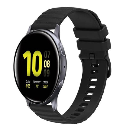 20mm Wavy Dot Silicone Band For Galaxy Watch Active2 40/44mm
