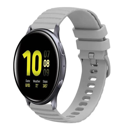 20mm Wavy Dot Silicone Band For Galaxy Watch Active2 40/44mm