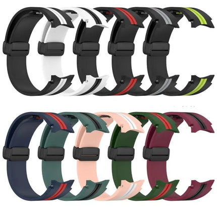 Silicone Magnetic Clasp Band For Galaxy Watch 5 40/44mm