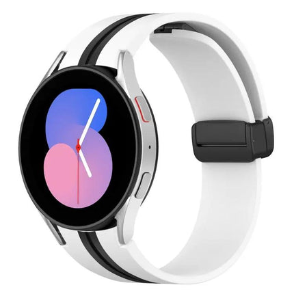 Silicone Magnetic Clasp Band For Galaxy Watch 5 40/44mm