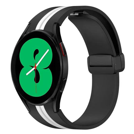 Silicone Magnetic Clasp Watch Band Galaxy Watch 4 40/44mm