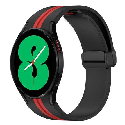 Silicone Magnetic Clasp Watch Band Galaxy Watch 4 40/44mm