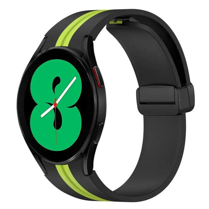 Silicone Magnetic Clasp Watch Band Galaxy Watch 4 40/44mm