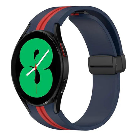 Silicone Magnetic Clasp Watch Band Galaxy Watch 4 40/44mm