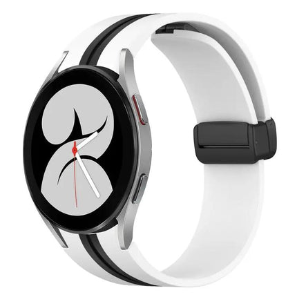 Silicone Magnetic Clasp Watch Band Galaxy Watch 4 40/44mm