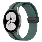 For Samsung Galaxy Watch 4 40mm / Olive Green+Black