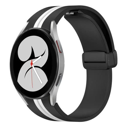 Silicone Magnetic Clasp Watch Band Galaxy Watch 4 40/44mm