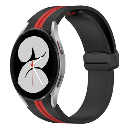 Silicone Magnetic Clasp Watch Band Galaxy Watch 4 40/44mm