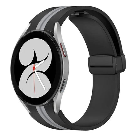 Silicone Magnetic Clasp Watch Band Galaxy Watch 4 40/44mm
