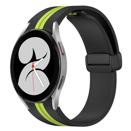 Silicone Magnetic Clasp Watch Band Galaxy Watch 4 40/44mm