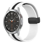 For Samsung Galaxy Watch 4 Classic 46mm / White+Black