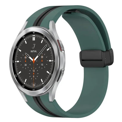 Silicone Folding Magnetic Clasp Band Galaxy Watch 42/46mm