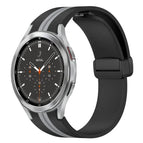 For Samsung Galaxy Watch 4 Classic 46mm / Black+Grey