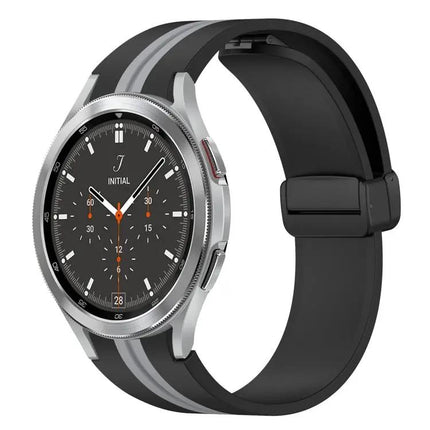 Silicone Folding Magnetic Clasp Band Galaxy Watch 42/46mm