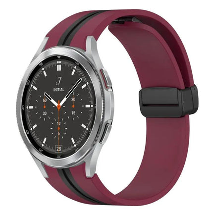 Silicone Folding Magnetic Clasp Band Galaxy Watch 42/46mm