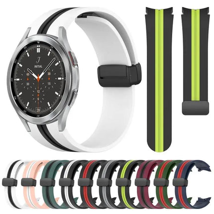Silicone Folding Magnetic Clasp Band Galaxy Watch 42/46mm