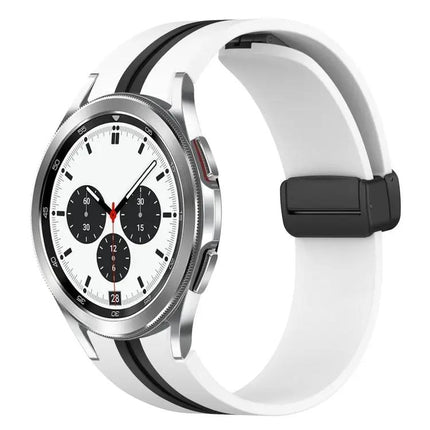 Silicone Folding Magnetic Clasp Band Galaxy Watch 42/46mm