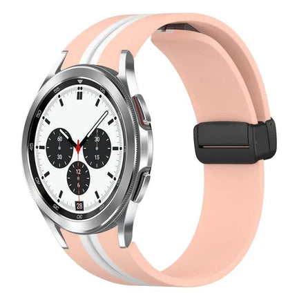 Silicone Folding Magnetic Clasp Band Galaxy Watch 42/46mm