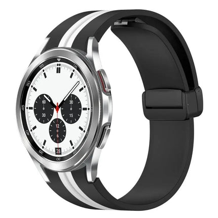 Silicone Folding Magnetic Clasp Band Galaxy Watch 42/46mm