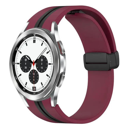 Silicone Folding Magnetic Clasp Band Galaxy Watch 42/46mm