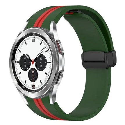 Silicone Folding Magnetic Clasp Band Galaxy Watch 42/46mm