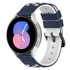For Samsung Galaxy Watch5 44mm / Midnight Blue + White
