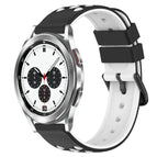 For Samsung  Galaxy Watch4 Classic 42mm / Black+White