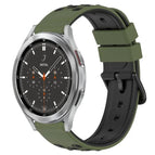 For Samsung  Galaxy Watch4 Classic 46mm / Army Green + Black