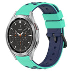 For Samsung  Galaxy Watch4 Classic 46mm / Lime Green+Blue