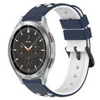For Samsung  Galaxy Watch4 Classic 46mm / Midnight Blue + White